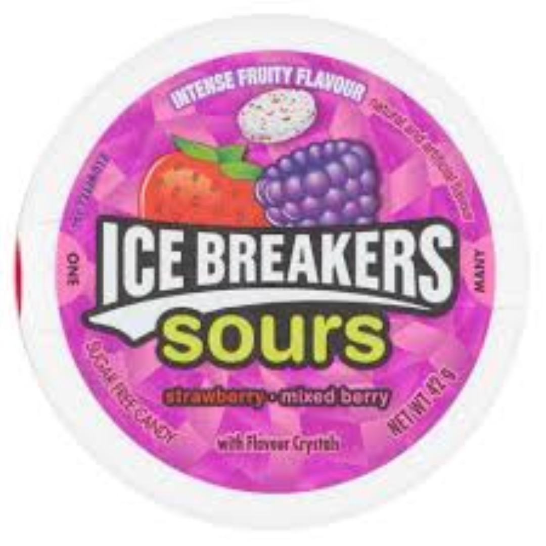 ICE BREAKERS SOR MIXED BERRY 42G
